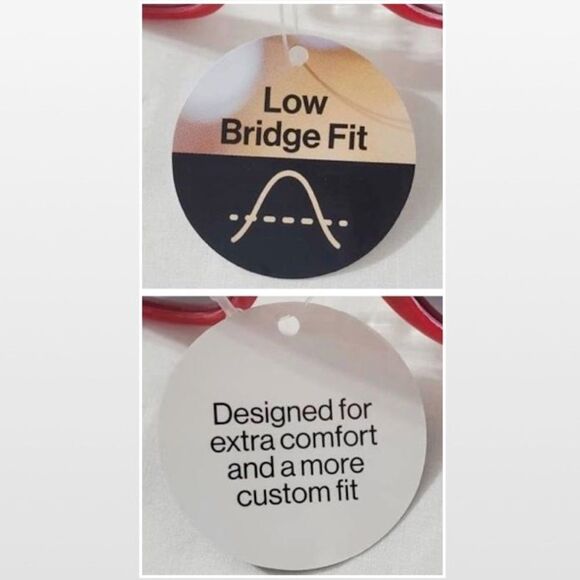 New Foster Grant Sunglasses Ladies OS Red Cat Eye NWT - Picture 16 of 16